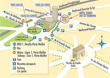 Hotel La Des Ternes Paris